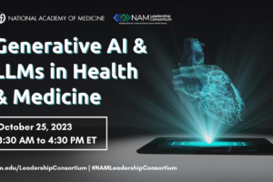 Maddox Chairs National Meeting of Medicine Conference