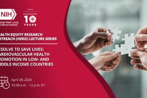 Huffman to Present at NIH Lecture Series