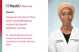 Inaugural Jack Sarver Prize honors groundbreaking research by WashU Medicine scientist