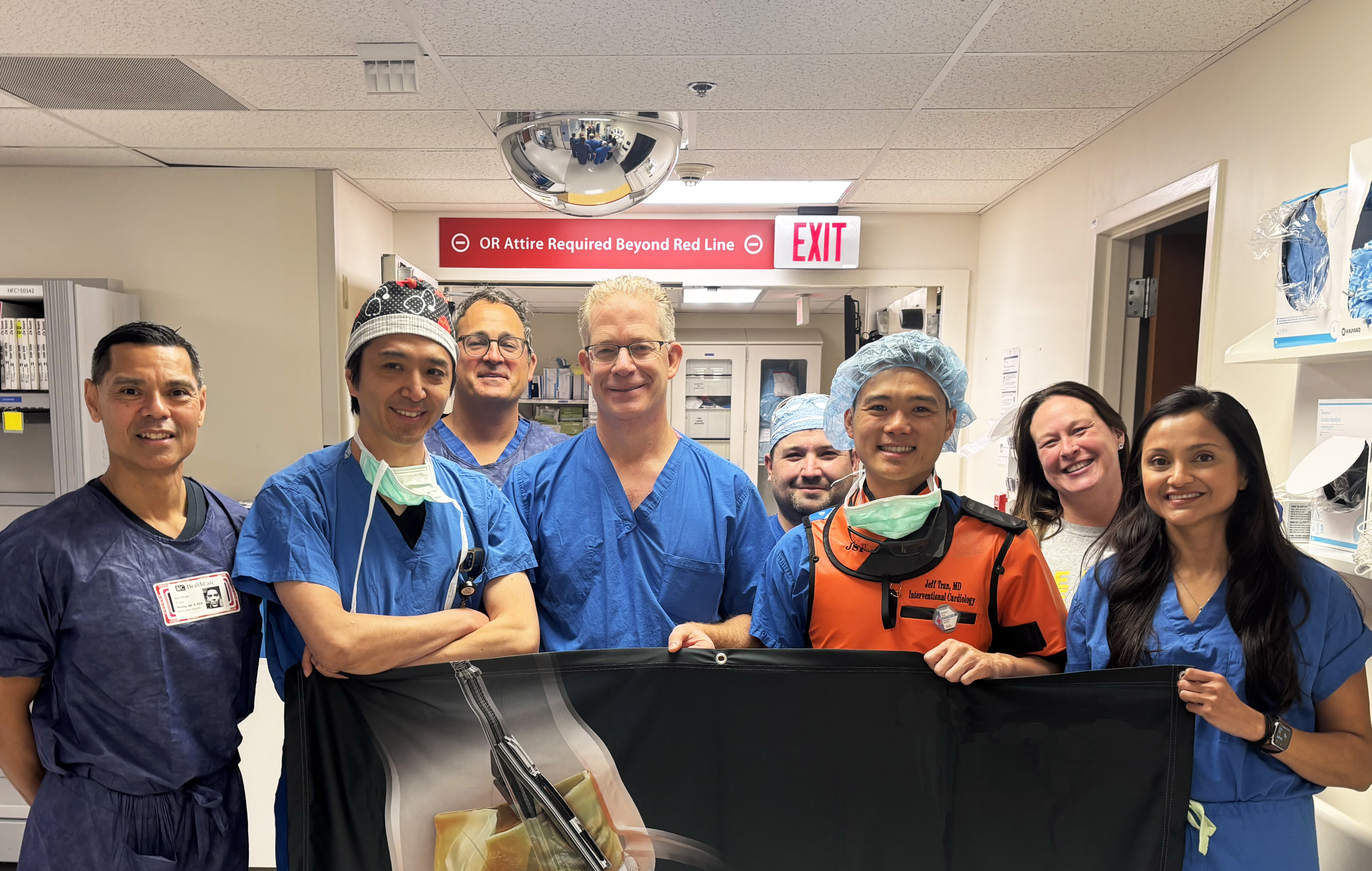 WashU Medicine team performs region’s first procedure using breakthrough valve technology