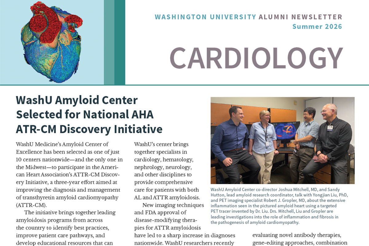 Summer 2026 WashU Alumni Newsletter (pdf)