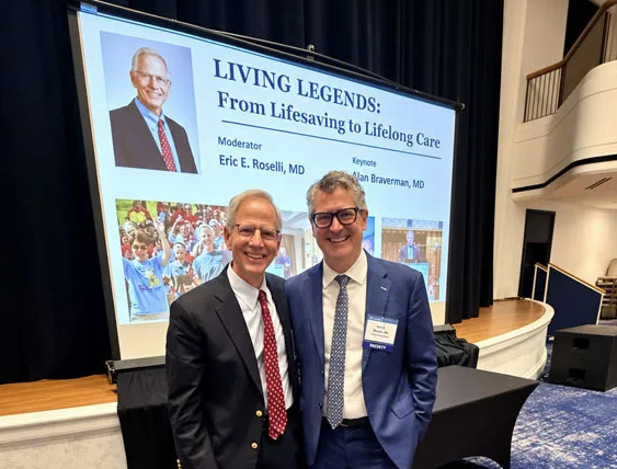Braverman honored at Cleveland Clinic symposium on aortic disease