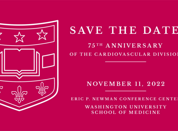Save the Date for the 75th Anniversary of the Cardiovascular Division!