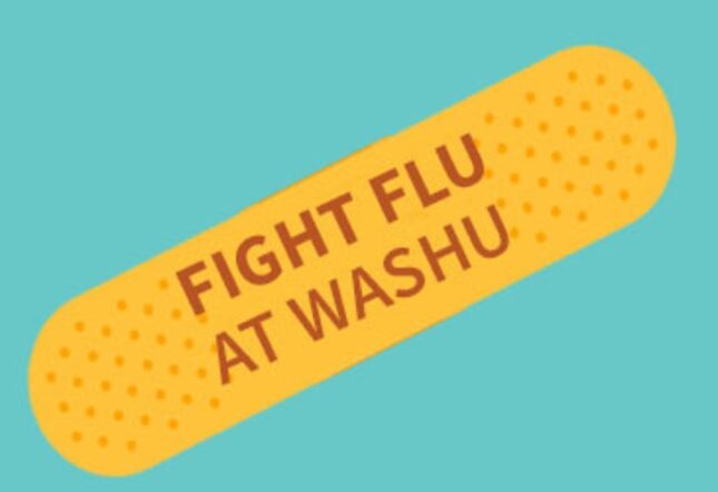 Fight Flu at WashU bandaid